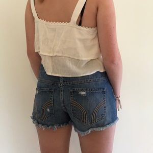 Hollister cute high rise shorts